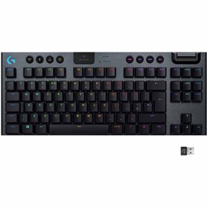 Logitech G915 TenKeyLess Wireless RGB Mechanical Gaming Keyboard - Clicky